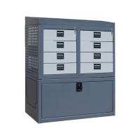 Mobilā autoservisa skapis STO 10/4-T/2MS/4M