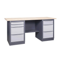 Metāla darba galds ar atvilktņu blokiem 41 2M2B / S2B / 1500x620mm