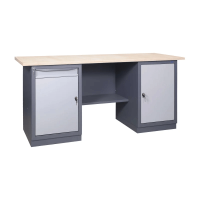 Metāla darba galds ar atvilktņu blokiem 41 D / MD / 1500x620mm