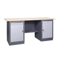 Metāla darba galds ar atvilktņu blokiem 41 MD / MD / 1500x620mm