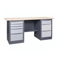Metāla darba galds ar atvilktņu blokiem 41 3MSB / S2B / 1500x620mm