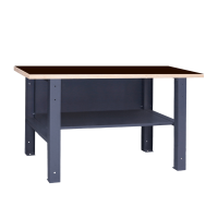 Tērauda darba galds darbnīcai VP21 / 1200x620mm
