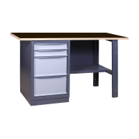Tērauda darba galds darbnīcai 2M2B / 1200x620mm
