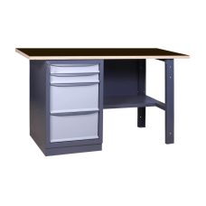 Tērauda darba galds darbnīcai 2M2B / 1200x620mm