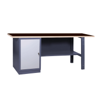 Tērauda darba galds darbnīcai D / 1800x620mm