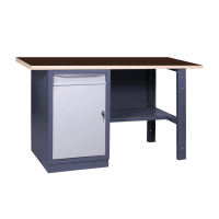 Tērauda darba galds darbnīcai MD / 1200x620mm
