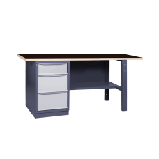Tērauda darba galds darbnīcai S2B / 1500x620mm
