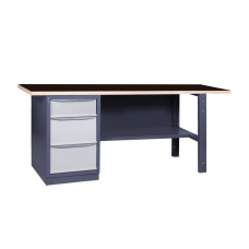 Tērauda darba galds darbnīcai S2B / 1800x620mm