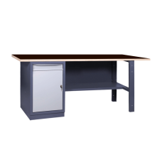 Tērauda darba galds darbnīcai MD / 1800x620mm