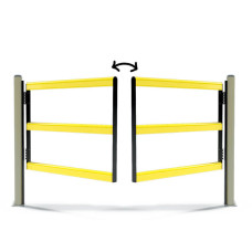 Drošības barjeras vārti DP 90 SWING DOUBLE