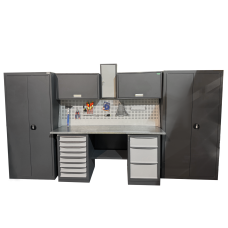 Garāžas mēbeļu komplekts GarageSet-4 / 3,4m